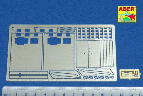 Aber Models - Rear fenders for Tiger I, Ausf.E-(Early version)