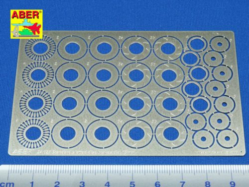 Aber Models - Standard slotted discs 13mm