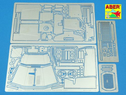 Aber Models - German 3 ton Half track Sd.Kfz. 11 late - vol. 2 - Fenders @ Engine overlay