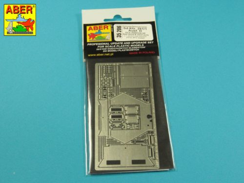 Aber Models - Sd.Kfz.251/1Ausf.D-Vol.4-add.set-rear doors & vision ports