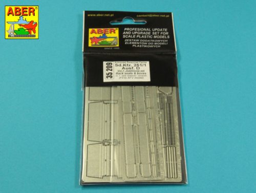 Aber Models - Sd.Kfz.251/1Ausf.D-Vol.7-add.set-back seats& boxes