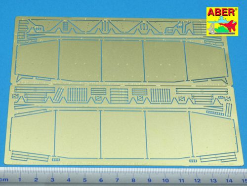 Aber Models - Side skirts for PzKpfw IV (H,J) Brummbar