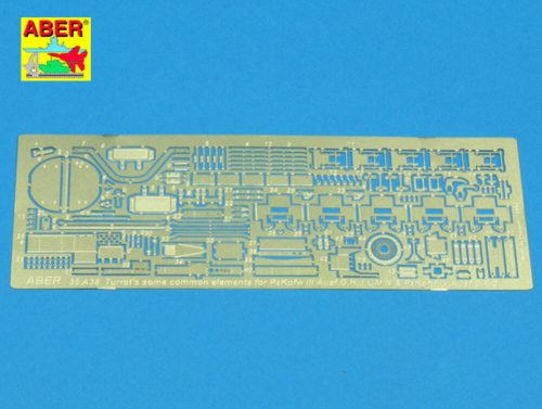 Aber Models - Turret's some common elements for Pz. III & Pz. IV