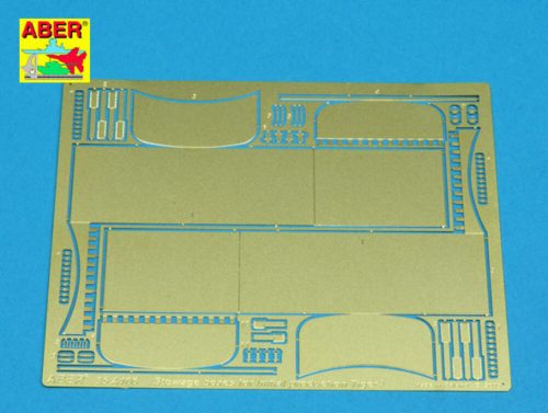 Aber Models - Turret side stowage bins for Pz.Kpfw. IV initial production