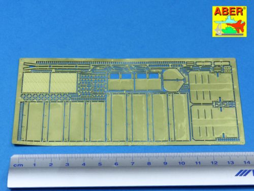 Aber Models - Fenders and exhaust covers for Tiger I (for early model in Africa)