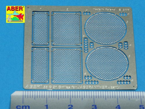 Aber Models - Grilles for Jagdpanther Ausf.G1 early