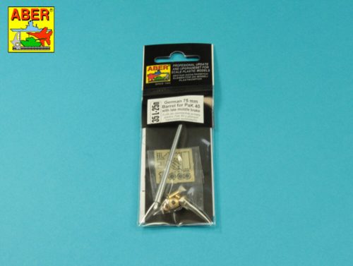 Aber Models - German 75 mm Barrel for PaK 40 - Late model