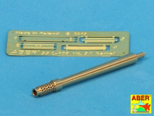 Aber Models - 3,7cm KwK.34(t) or vz. 34 barrel for Pz.35(t) tank