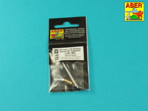 Aber Models - Bofors 40mm L/70 for Swedish LvKv 90C (Hobby Boss)