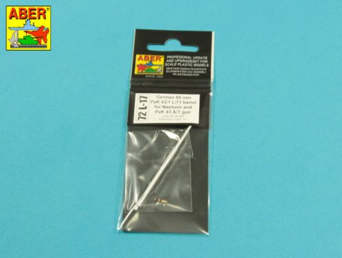 Aber Models - German PaK43/1 gun barrel for Nashorn