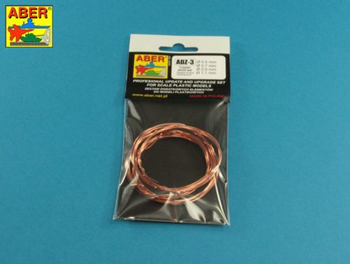 Aber Models - Wires set (diameter 0,5 0,7 0,9 1,1 mm , length 1m each)