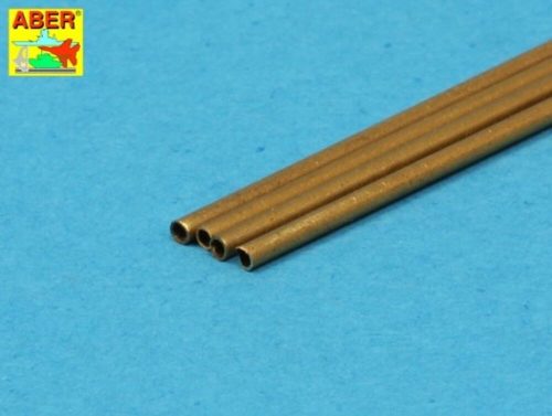 Aber Models - Brass Tubes 1,0x0,2mm lenght 250mm x 4 pcs.