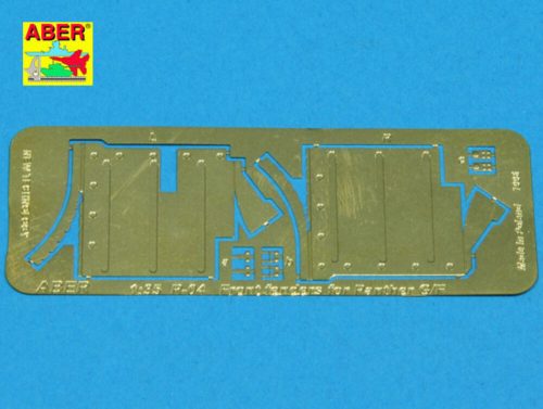 Aber Models - Front fenders for Panther G, Jagdpanther