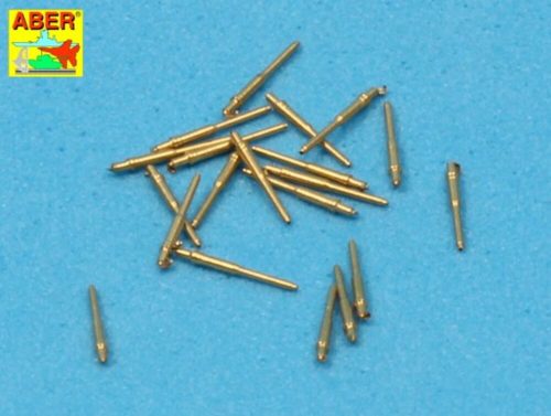 Aber Models - Set of 20 pcs 28 mm (1,1in)barrels for US Navy