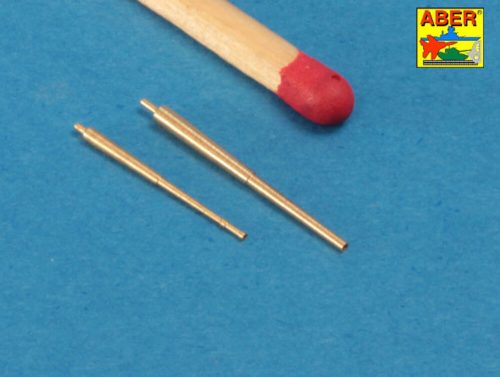 Aber Models - Barrels for Aircraft Carrier Graf Zeppelin:  150mm x 16 105mm x 12