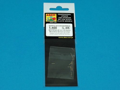 Aber Models - Set of 20 pcs 20mm barrels MG C/30