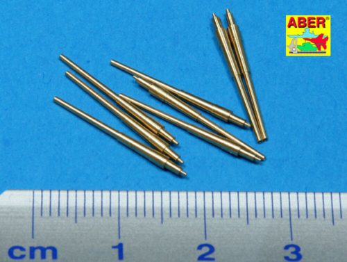 Aber Models - 8 pcs 380 mm barrels for Bismarck