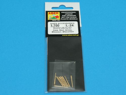 Aber Models - Set of 9 pcs 406 mm barrels for Missouri