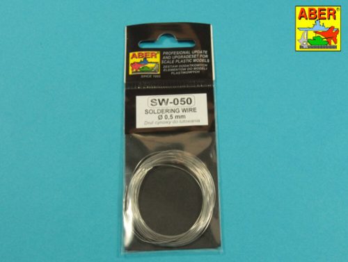 Aber Models - Soldering wire diameter 0,50mm length 5m