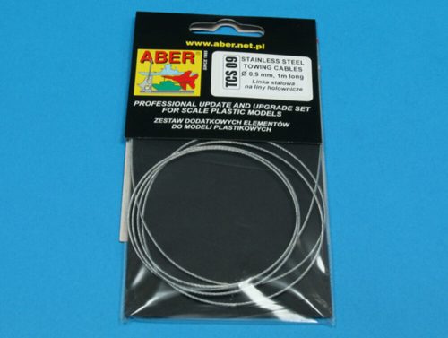 Aber Models - Stainless Steel Towing Cables 0,9mm 1 m long