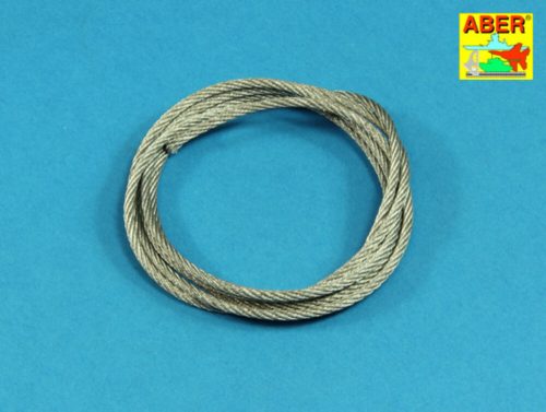 Aber Models - Stainless Steel Towing Cables fi 2,5mm, 125 cm long