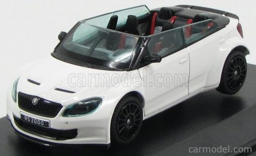 Abrex - Skoda Fabia Rs2000 Roadster Concept Car 2011 - Black Wheels White