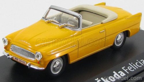 Abrex - Skoda Felicia Cabriolet 2-Door 1964 Dark Yellow