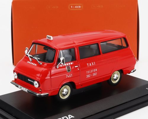 ABREX - SKODA 1203 MINIBUS TAXI 1974 RED