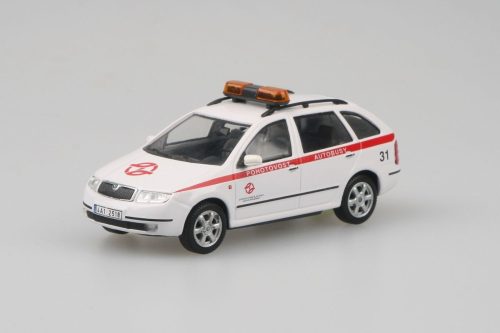 ABREX - 1:43 Skoda Fabia Combi (2000) DP hl.m. Prague - Emergency Buses - Abrex