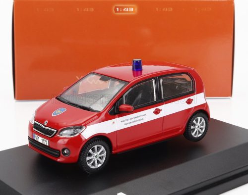 ABREX - SKODA CITIGO 5-DOORS HZS FIRE ENGINE 1999 RED WHITE