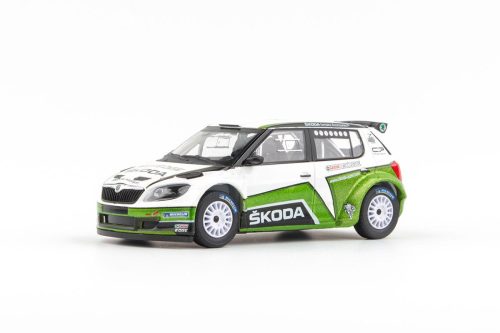 ABREX - 1:43 Skoda Fabia II FL S2000 (2010) - Skoda Motorsport Design 2012 II - Gravel Wheels - ABREX