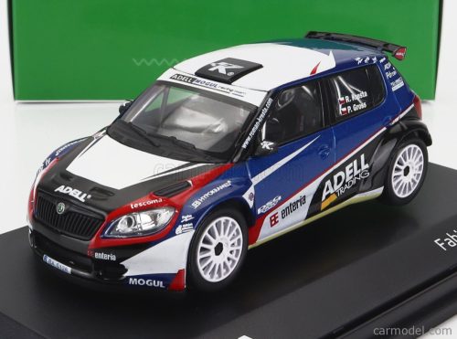 Abrex - Skoda Fabia Ii Fl S2000 Team Adell Mogul Racing N 0 Rally 2010 R.Kresta - P.Gross Blue White Black