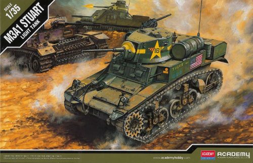 Academy -  Academy 13269 - US M3A1 STUART LIGHT (1:35)