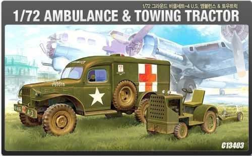 Academy -  Academy 13403 - US AMBULANCE TRACTOR (1:72)