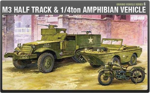 Academy -  Academy 13408 - M3 U.S HALF TRACK (1:72)