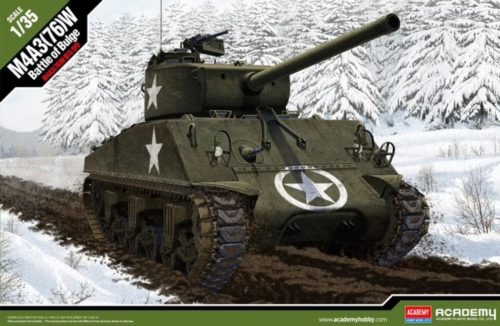 Academy -  Academy 13500 - M4A3 (76)W "Battle of Bulge" (1:35)