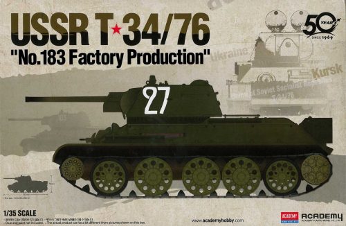 Academy -  Academy 13505 - USSR T-34/76 "No.183 Factory Production" (1:35)