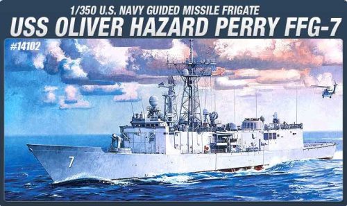 Academy -  Academy 14102 - USS OLIVIER HAZARD PERRY FFG-7 (1:350)