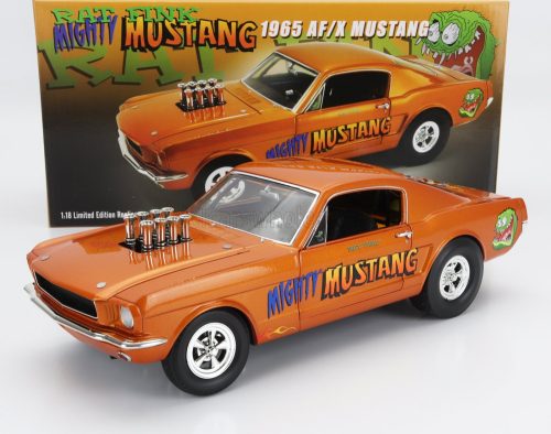 Acmemodels - FORD USA MUSTANG A/FX COUPE N 0 RAT FINK MIGHTY 1965 ORANGE MET