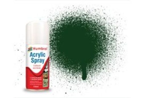 Humbrol - HUMBROL ACRYLIC HOBBY SPRAY 150ML No 3 Brunswick Green ''513'' of the 2nd Platoon