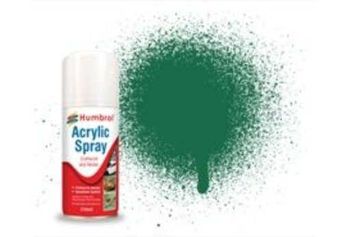 Humbrol - HUMBROL ACRYLIC HOBBY SPRAY 150ML No 30 Dark Green