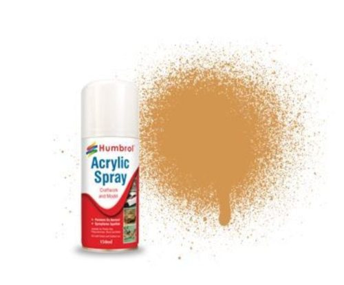 Humbrol - HUMBROL ACRYLIC HOBBY SPRAY 150ML No 63 Sand