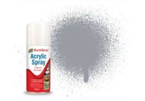 Humbrol - HUMBROL ACRYLIC HOBBY SPRAY 150ML No 64 Grey