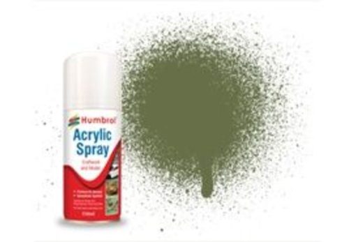 Humbrol - HUMBROL ACRYLIC HOBBY SPRAY 150ML No 80 Grass Green