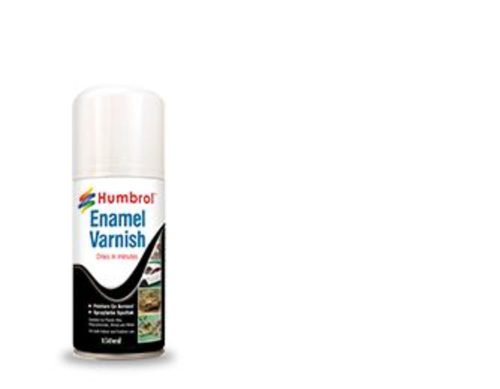 Humbrol - HUMBROL ENAMEL HOBBY VARNISH SPRAY 150ML No 135 Satin Varnish