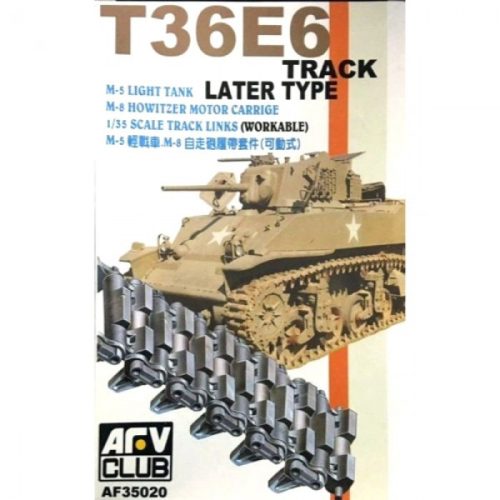 AFV-Club - TRACKS M3/M5 METAL CLEAT