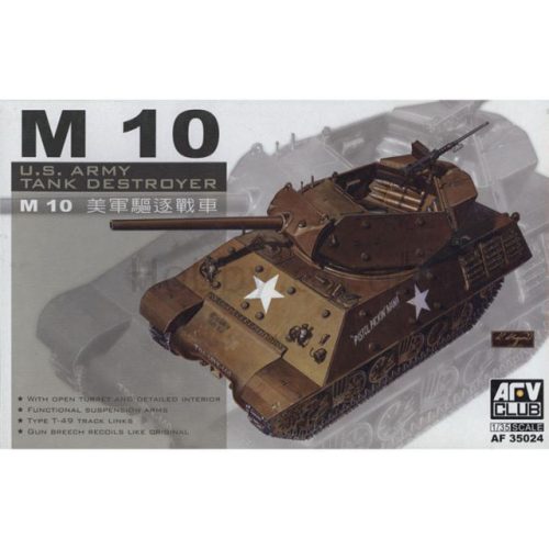 AFV-Club - M 10 U.S. Army Tank Destroyer