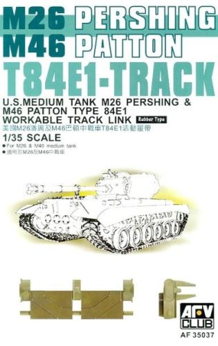 AFV-Club - T-84E1 PERSHING TRACKS