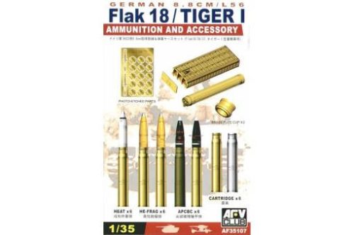 AFV-Club - 8,8 cm AMMO & ACCESSORIES SET