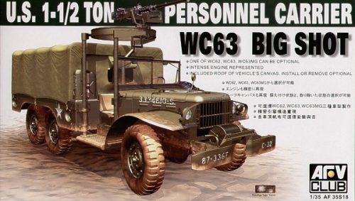 AFV-Club - DODGE WC-63 6X6 TRUCK